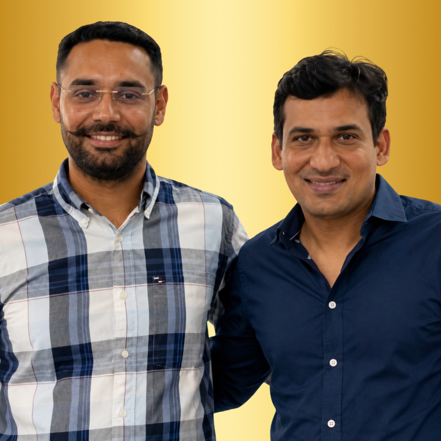 Hirdebir Singh Cheema with Chetan Sir